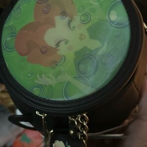 Loungefly Green and Black Crossbody Bag